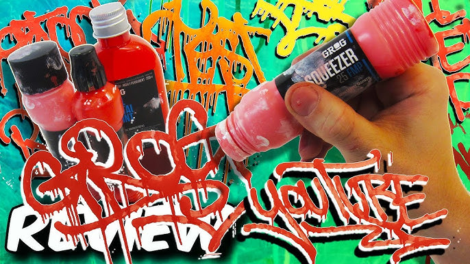 GROG MINI SQUEEZER graffiti marker review 