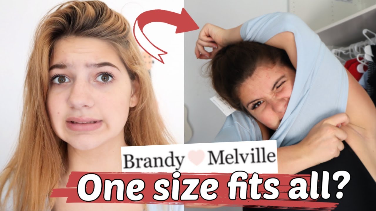 Honest Review of BRANDY MELVILLE online Shopping & Haul - YouTube