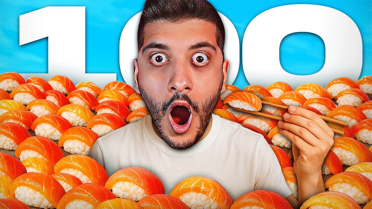 NICO vs SUSHI ESTREMO (100 NIGIRI)