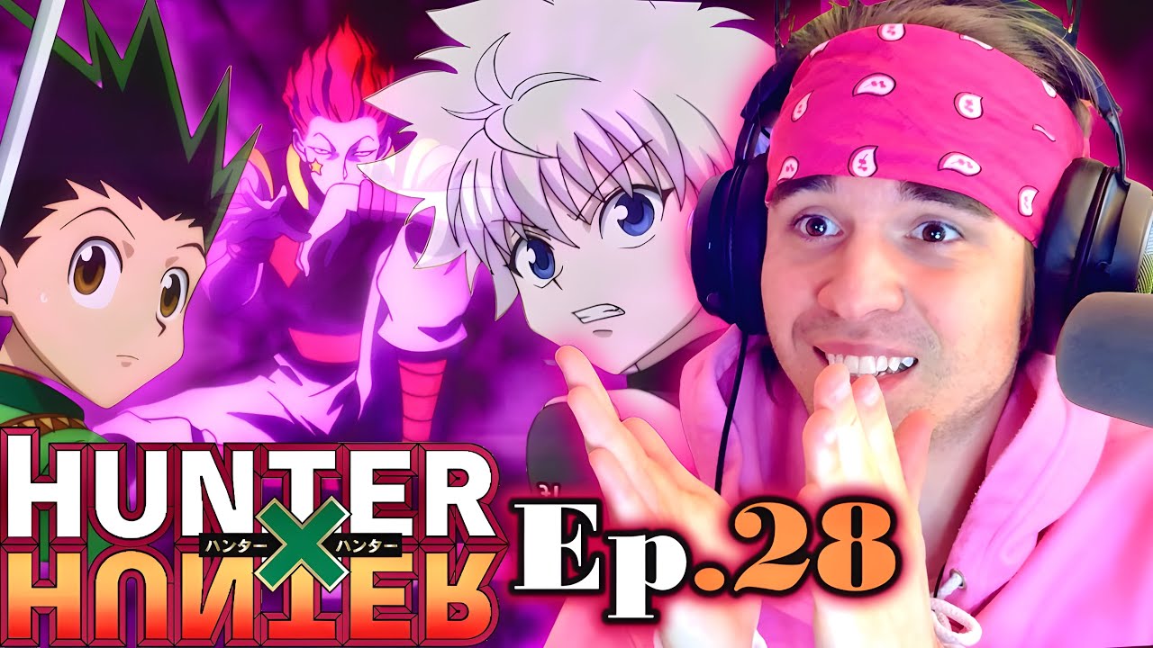 HE'S HERE?!?! 😨 | Hunter X Hunter Episode 28 REACTION!!! - YouTube