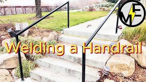 Fabricating a Welding Steel Handrail