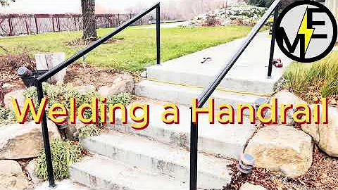 Fabricating a Welding Steel Handrail