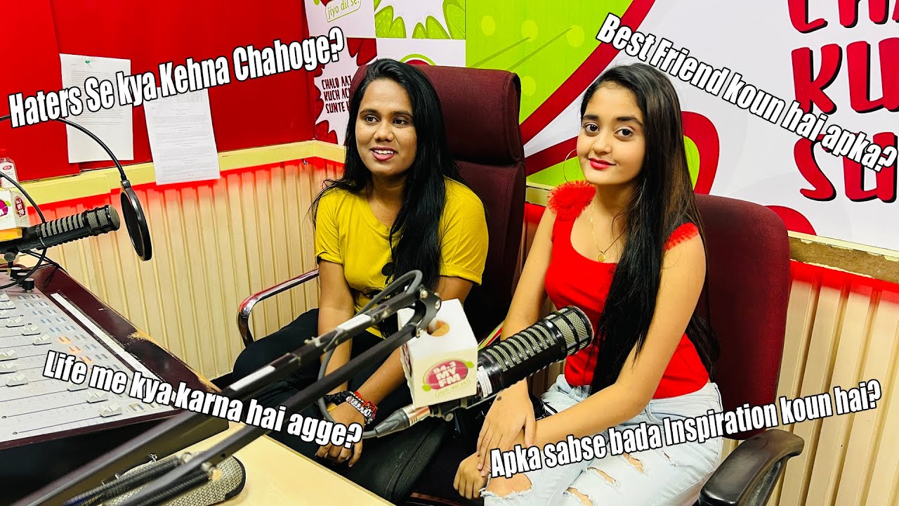 QNA! Who are my best Friends?? My Lifes First Biggest Interview On MyFM  94.3 | Bindass Kavya Vlogs - YouTube