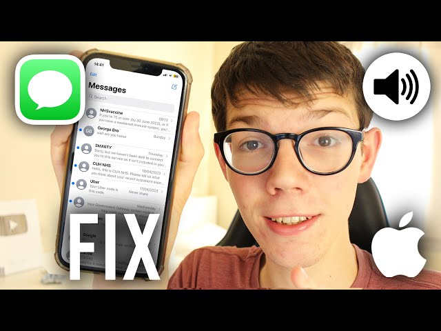 How To Fix iPhone Message Notification Sound Not Working - Full Guide class=