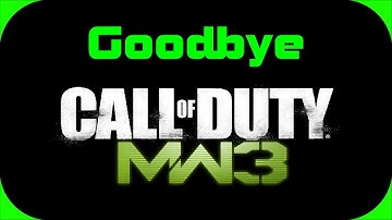 MW3 MOAB - Goodye Modern Warfare 3