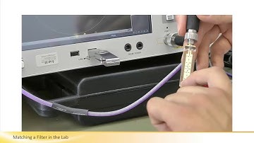 RF Filter Matching in the Lab
