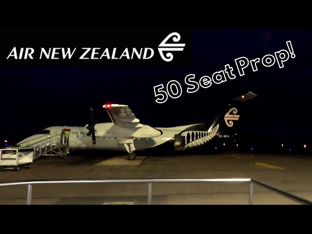 航空機・ヘリコプター BOMBARDIER DASH 8 Q300 AIR NEW ZEALAND Air New Zealand Dash-8 Q300: Back in Black! - YouTube