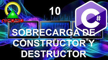 Sobrecarga de constructor, destructor - Tutorial Programación Orientada a Objetos en C# 10