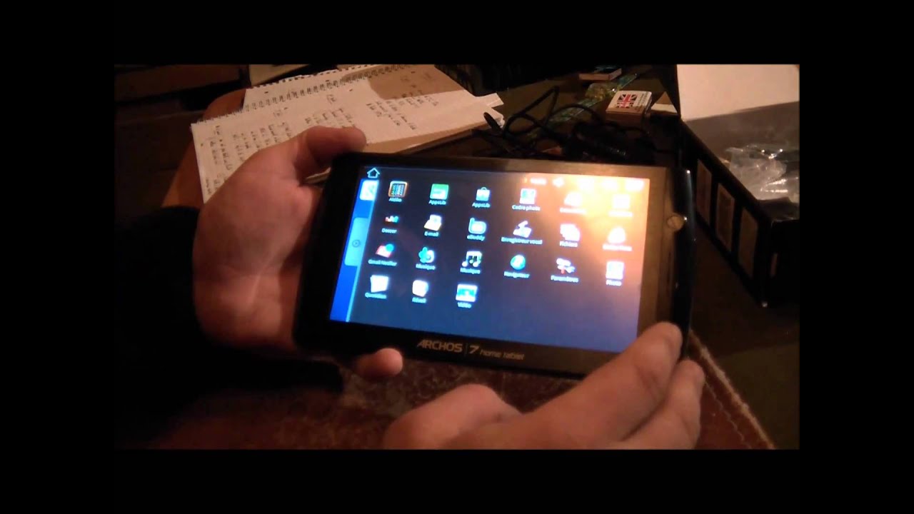 skype pour tablette archos 7