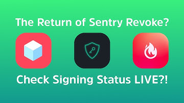 SENTRY REVOKE IS BACK?! HOW TO CHECK SIGNING STATUS OF IGNITION, TWEAKBOX, APPVALLEY AND MORE!