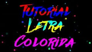 Tutorial Letra colorida no Android