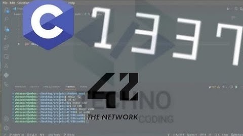 C01 | EX04 | ft_ultimate_div_mod #1337 #42network #42london #coding #art #follow #viralvideo #fyp