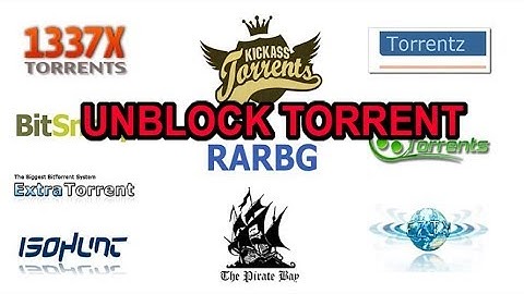 Unblock all torrents