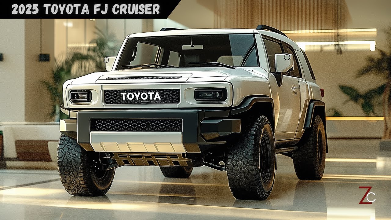 New 2025 Toyota FJ Cruiser Launched