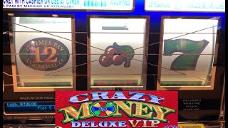 CASINO SLOTS: 12 TIMES PAY + CRAZY MONEY DELUXE VIP SLOT PLAY! BONUS AFTER BONUS! WHEEL SPINS! FUN! screenshot 1