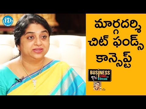 Sailaja Kiran Explains About Margadarsi Chit Funds Concept || Business Icons With iDream