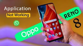 Oppo Reno 8 Application Force Stop Problem | Apps Not Working on Oppo Reno 8 screenshot 1