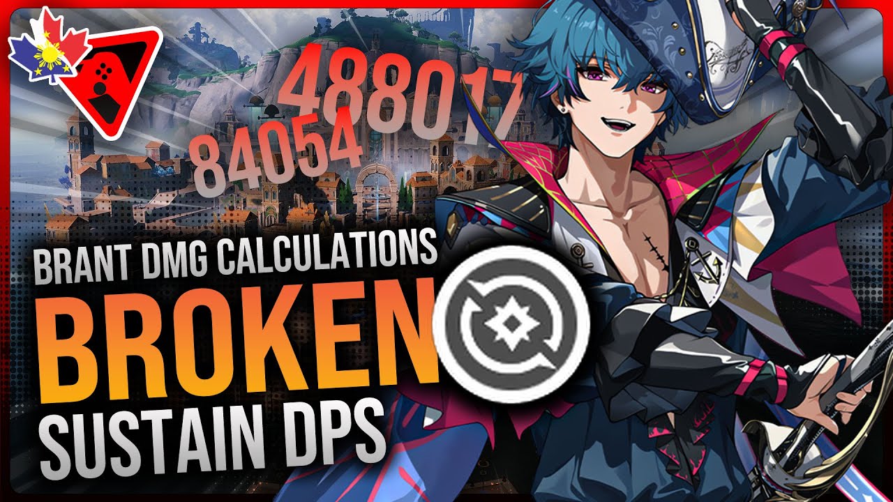 Brant DMG Calculation - Most Intriguing Sustain DPS | veedizzy # ...