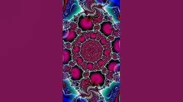 Fractal Zoom: Pineal Gland Optics - Mandelbrot Fractal #meditation #fractal #trippy