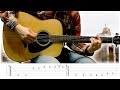 Easy spanish melody  acoustic guitar lesson w tabs
