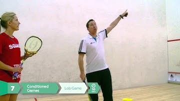 SquashStart Lesson 7 - Conditioned Games: Lob Game