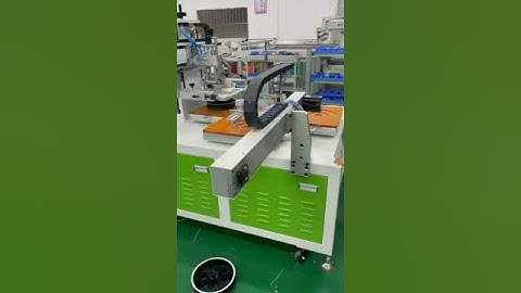 Debugging method for baby carriage wheel screen printing machine and pad printing machine丝印机，移印机，烫金机