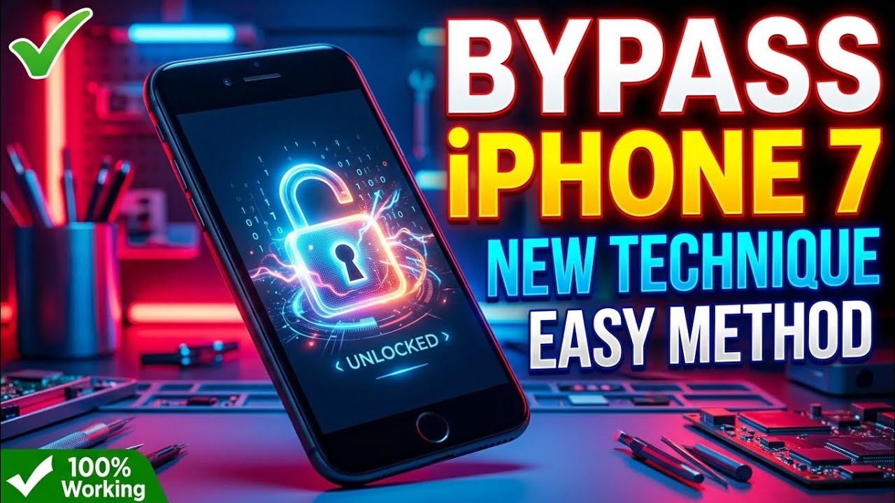 Cara bypass icloud iphone 7 - YouTube