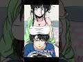 おっぱい乗ってるんだけど　／[칰타툰] 가슴을 타고 있지만 #shorts