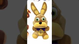 FNaF Plush real vs Fake Pt 46