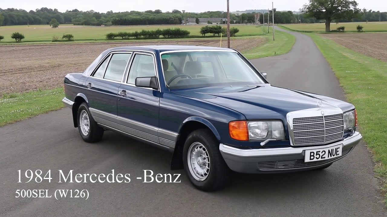 1984 Mercedes Benz 500 Sel W126 Silverstone Auctions