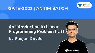 L 11 | An Introduction to Linear Programming Problem | ANTIM BATCH 2022 | Davda Poojan