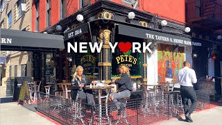 NYC Walk🗽: Gramercy: Manhattan's most elegant neighborhood/Korean & French Dessert Shop Lysée🍰🍪 2023