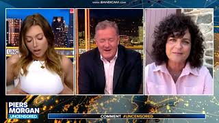 you tube piers morgan uncensored ava louise lockner only fans model holds her big boobs up with h