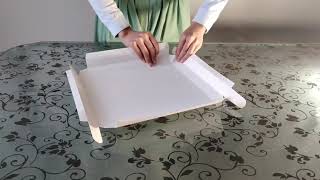 Download Lagu Lid Folding instruction - Premium cake box MP3