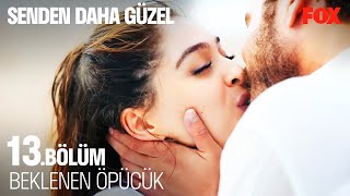 Emir ve Efsun'un Aşk Öpücüğü - Senden Daha Güzel 13 . Bölüm