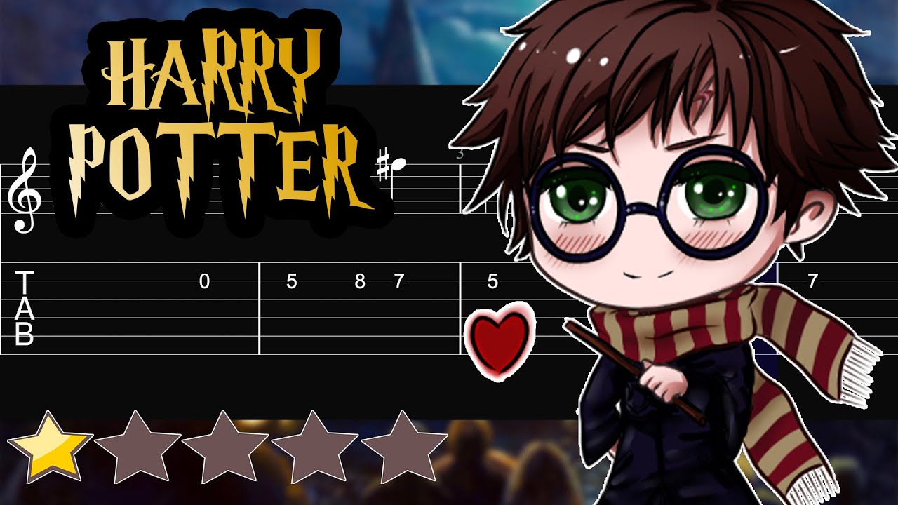 Harry Potter Easy Guitar Tabs for Beginners [ FREE TABS ] YouTube