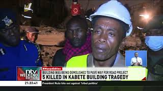 Death toll in Kabete building collapse rises to 5