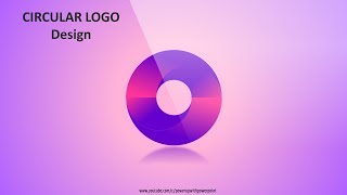 4.Design CIRCULAR logo in powerpoint|PowerPoint Presentation|Graphic Design|Free Template
