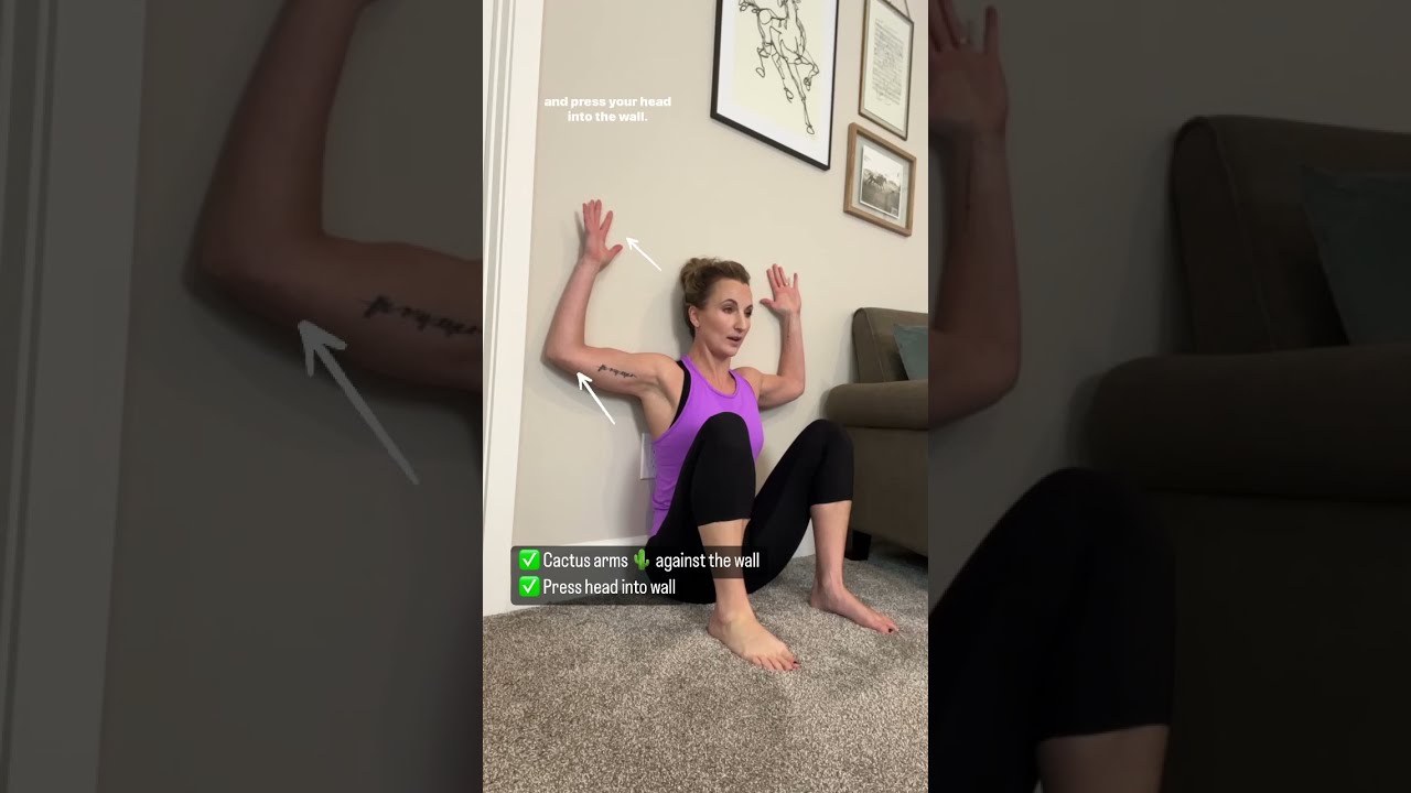 How To Do Wall Angels Instant Posture Correction 