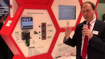 Texas Instruments shows their multi-protocol encoder demonstration at SPS-IPC Drives 2015