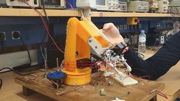 BRAZO ROBÓTICO PROYECTO GRADO SUPERIOR ELECTRONICA