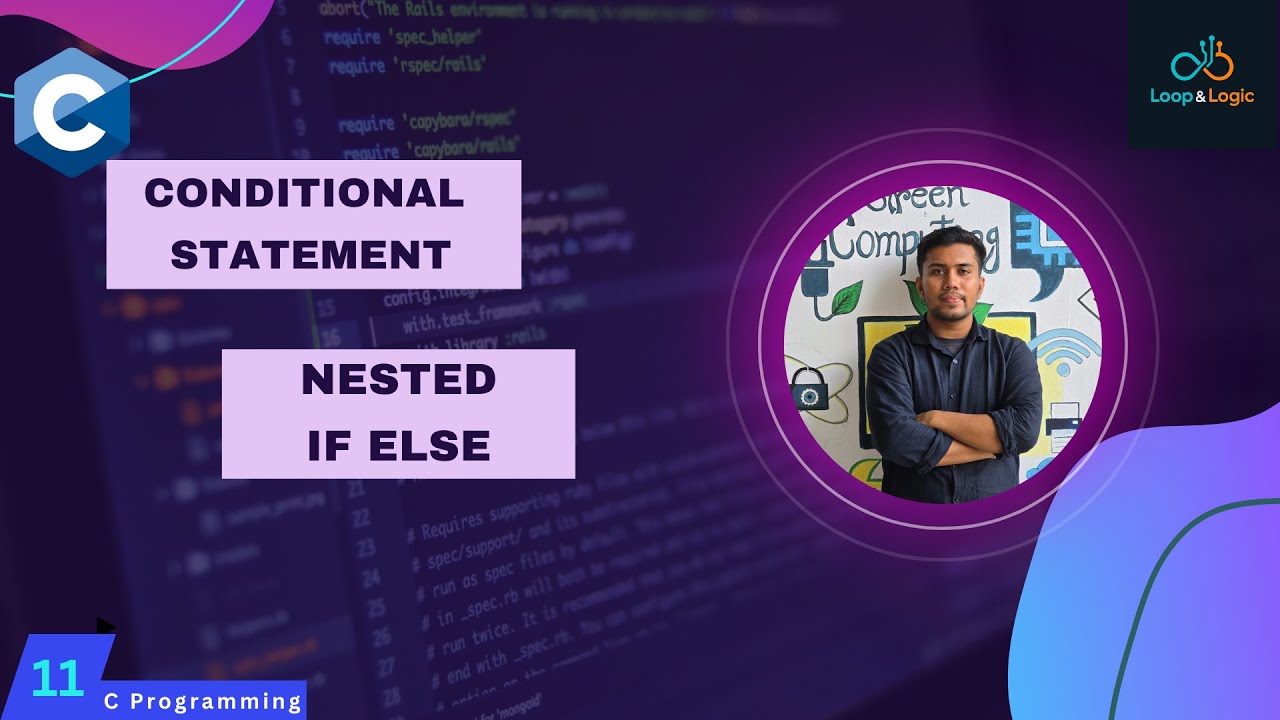 Nested if else in C | Full Tutorial with Examples - YouTube