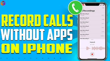 how to record calls without apps on iPhone 2023