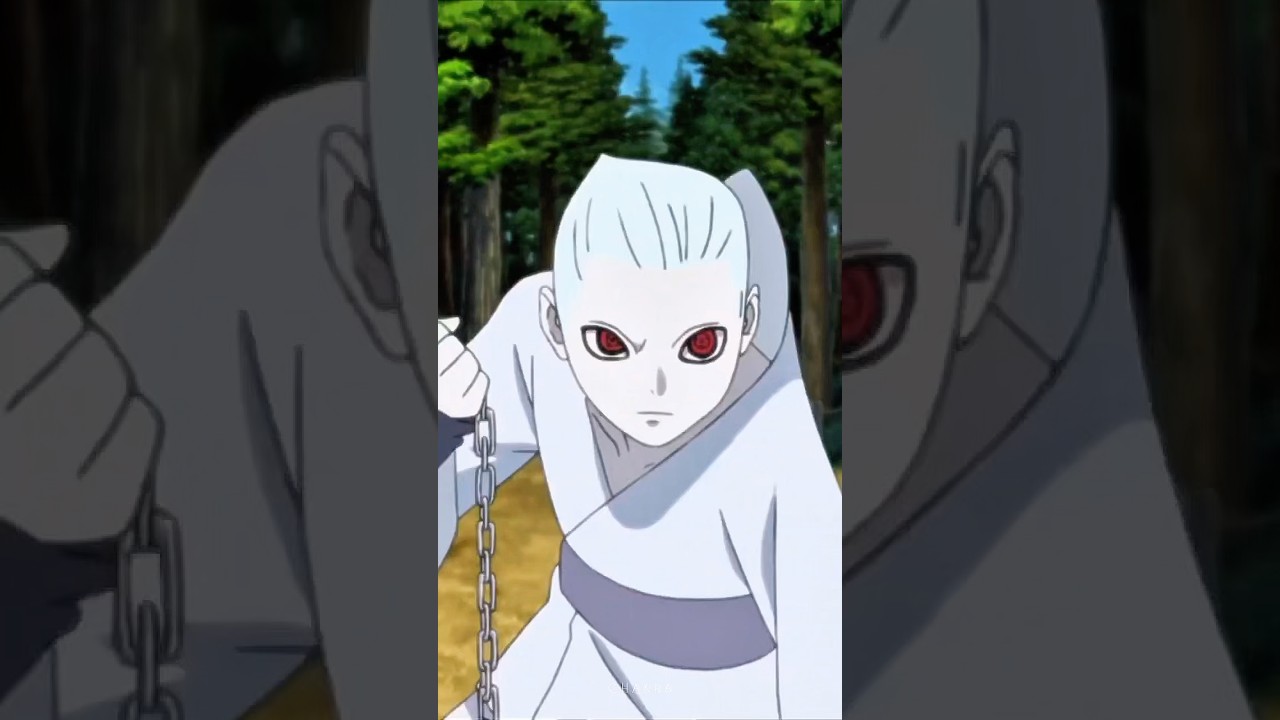 Sarada and Chocho vs Shin Uchiha