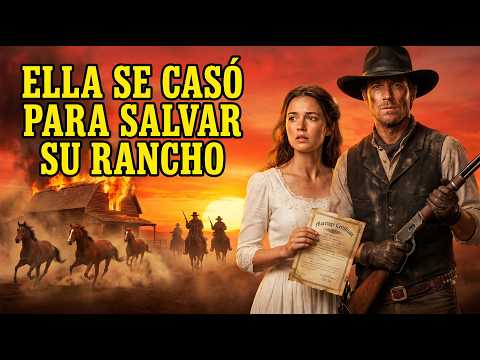 “Aceptó Casarse Con Un Desconocido Para Salvar Su Rancho… Pero Él Terminó Salvándole La Vida”