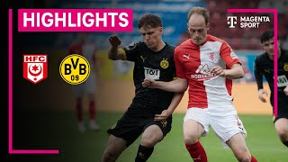 Hallescher FC - Borussia Dortmund II | Highlights 3. Liga | MAGENTA SPORT