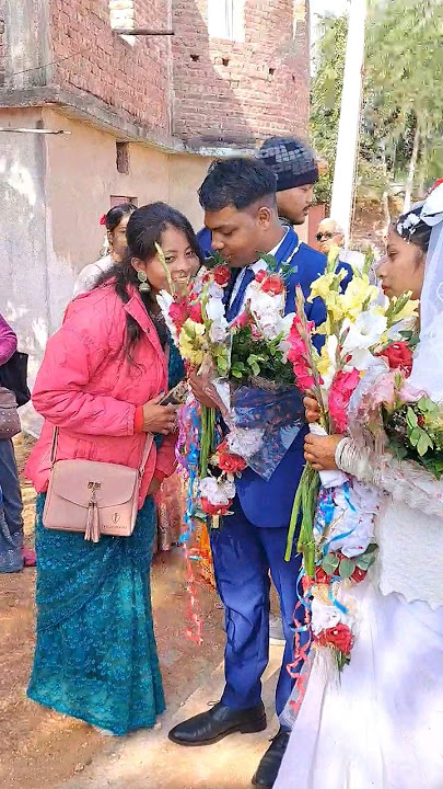 Seno tana Ben jau jorog suku Jiliyus Weds Punam Churchmarriage Jaldega