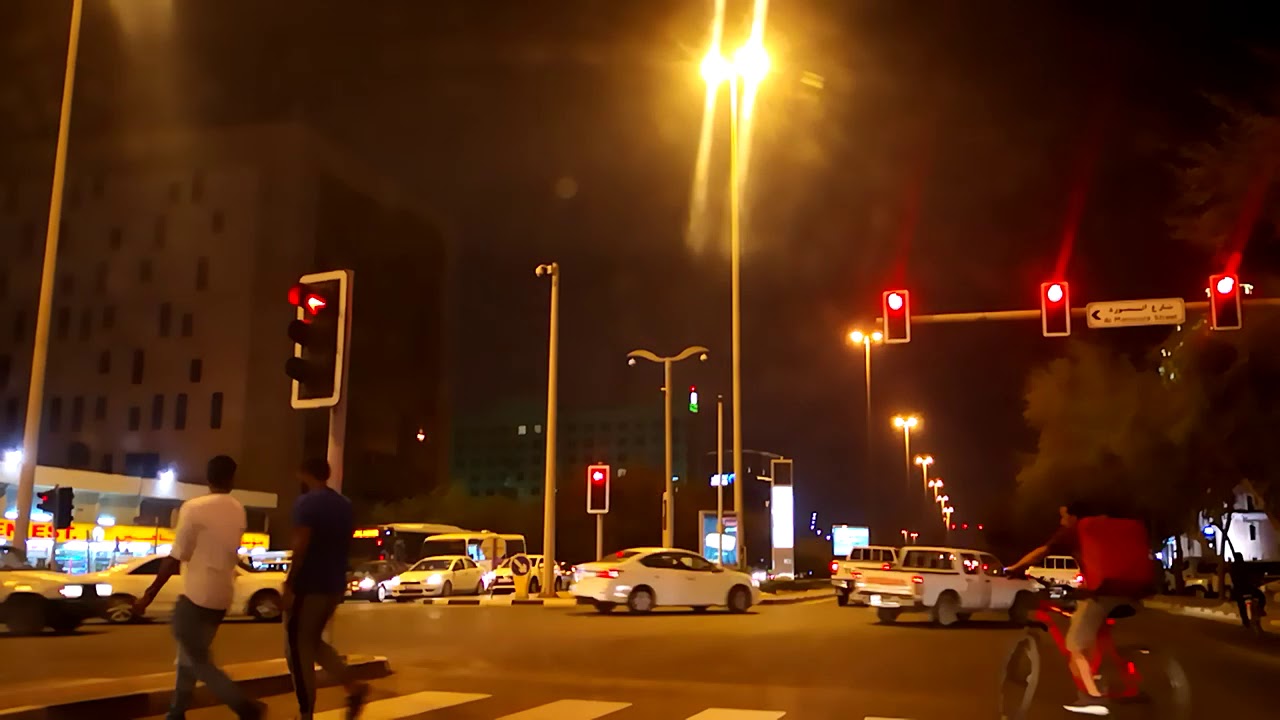 Doha Night Time Lapse