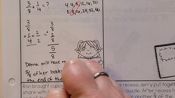 5.NF.2. Word Problems: Adding and Subtracting Fractions