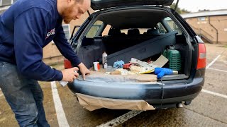 I Gave My Abandoned Audi A $50 Paint Job